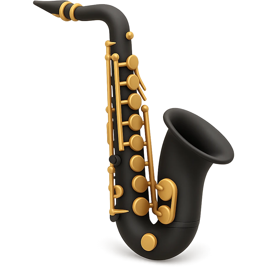 saxophone emoji