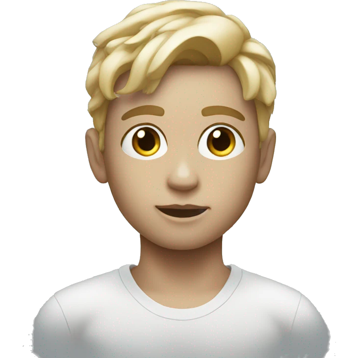 Bionic boy emoji