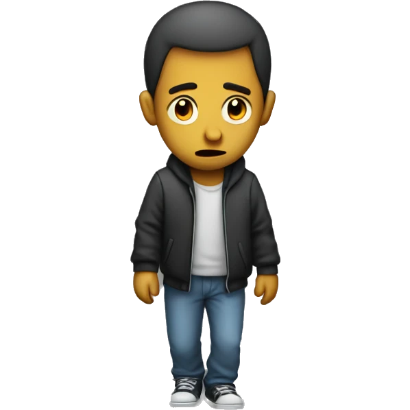 Sad man live super sad walking away but he’s looking back emoji