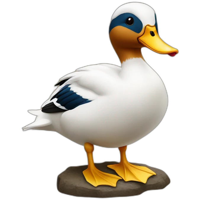 Canard multicolore  emoji