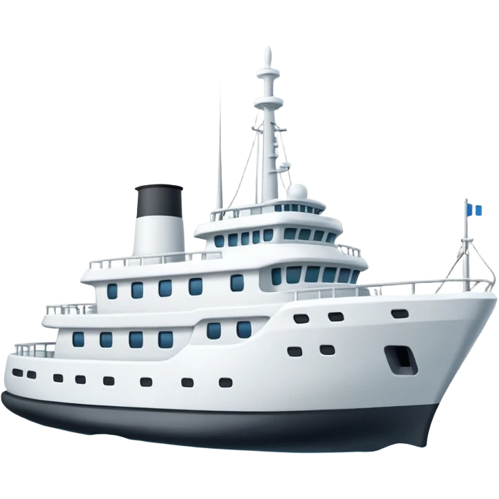 expedition vessel in ice emoji