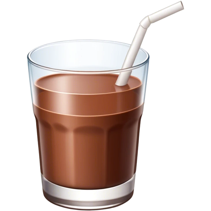Chocolate milk emoji