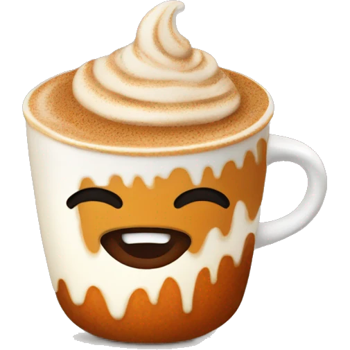 pumpkin spice latte emoji