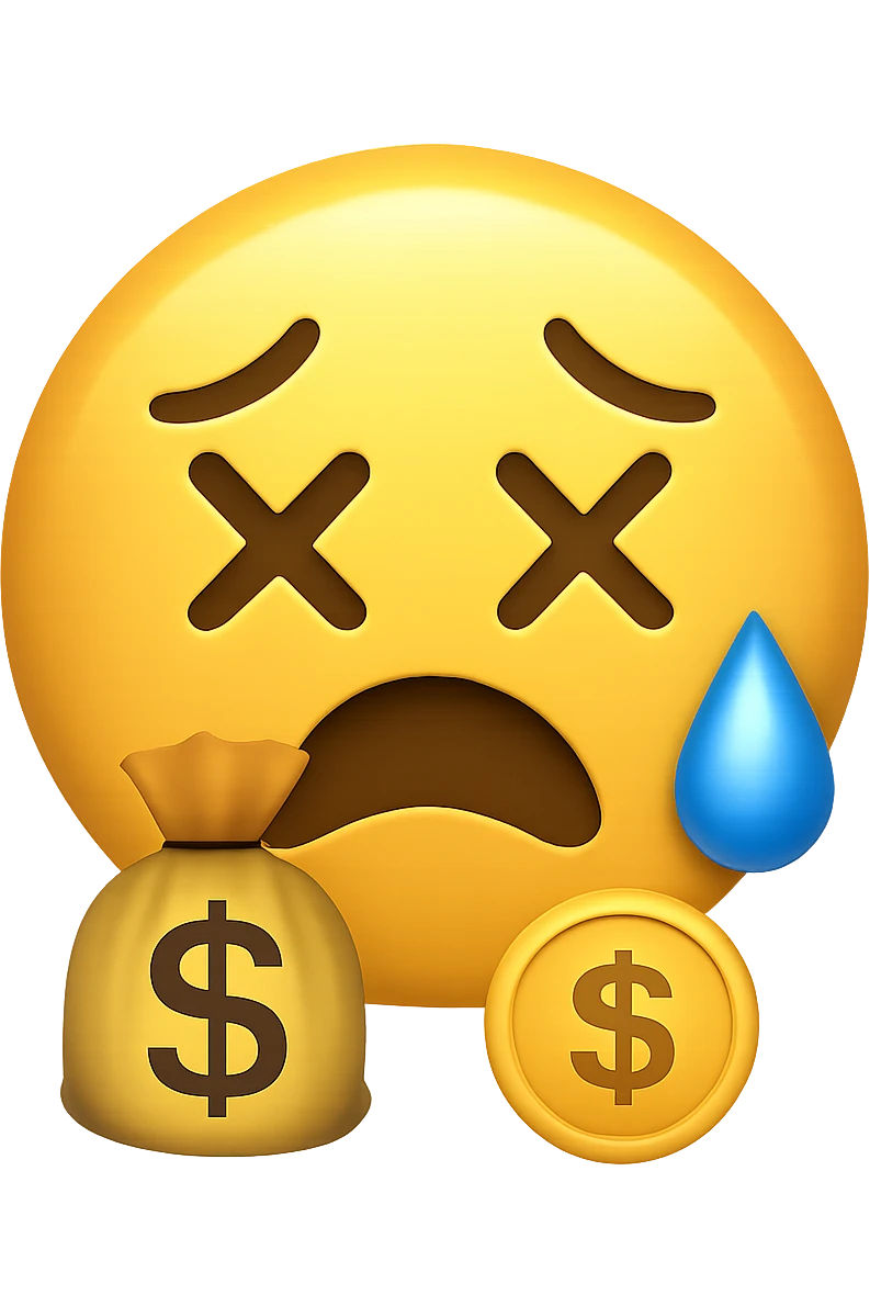 Emoji bancarotta stile iphone emoji