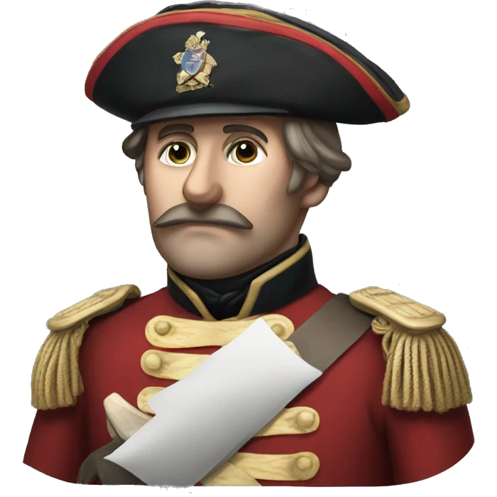 Crimean War soldier keeping scores emoji