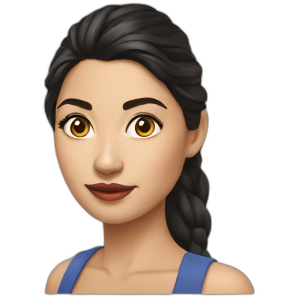 hyper realistic Anna Paulina Luna emoji