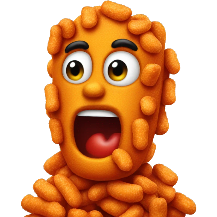 Hot Cheetos  emoji