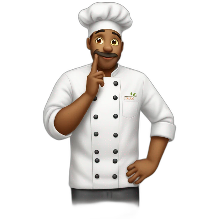 chef kissing his fingers emoji