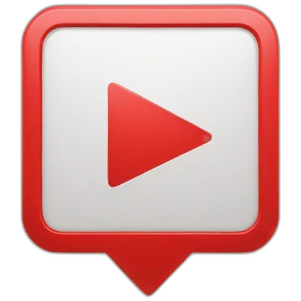 red play button  emoji