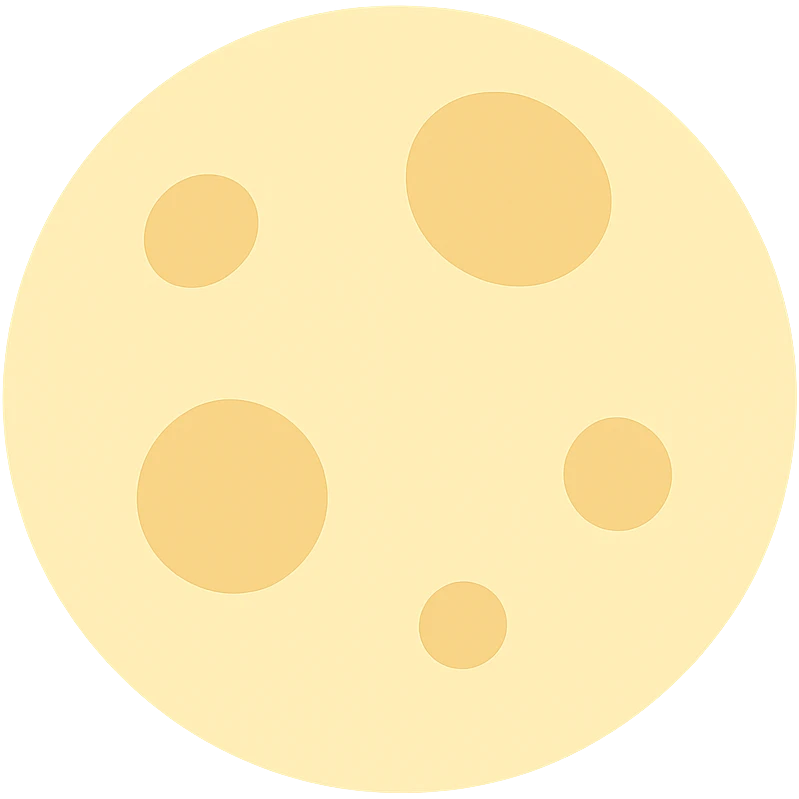 a moon emoji
