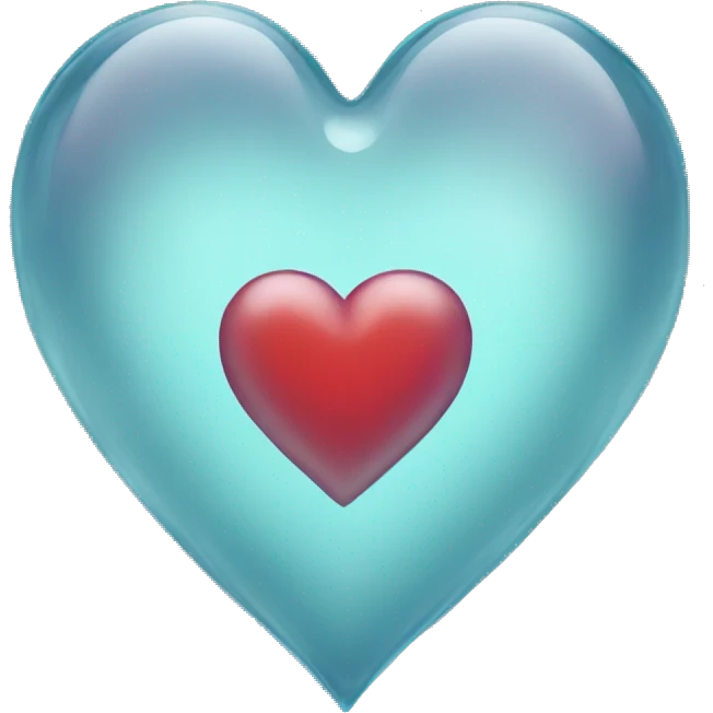 The Glass Heart emoji