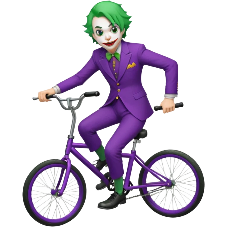 Joker on one wheek  emoji