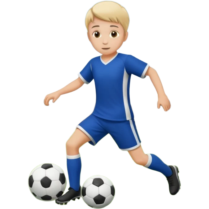  мальчик играет в футбол на поле и эта картинка должна быть обведена в кружок !!!!!! emoji
