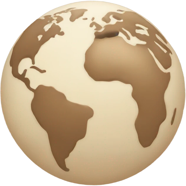 Beige earth  emoji
