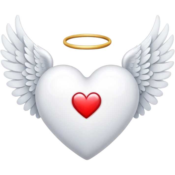 heart with angel wings emoji