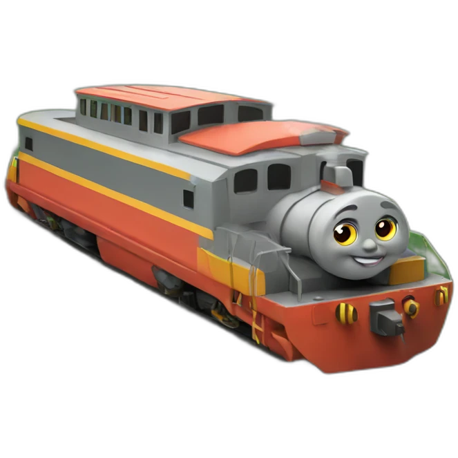 Train dans loutre emoji