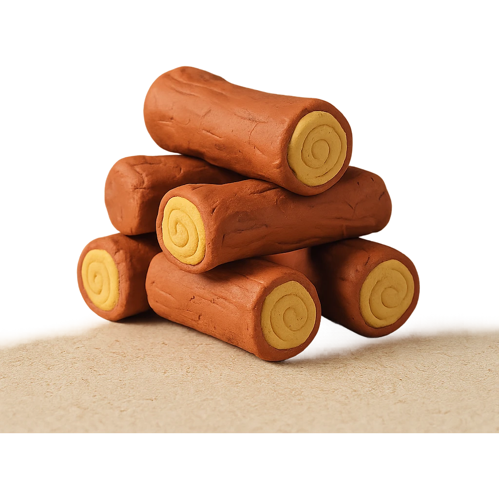camping firewood emoji
