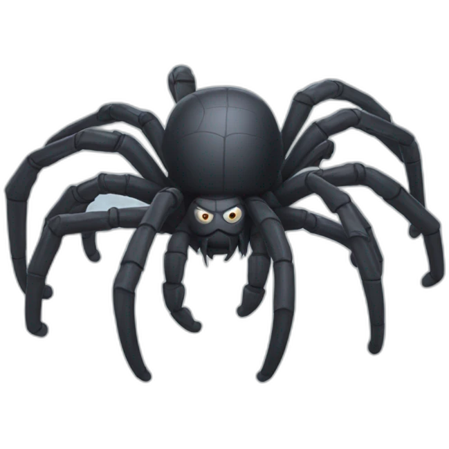 Heavyset lazy Spider-Man emoji