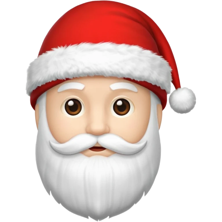 gorro do papai noel, apenas o gorro, sem nenhum rosto acompanhado  emoji