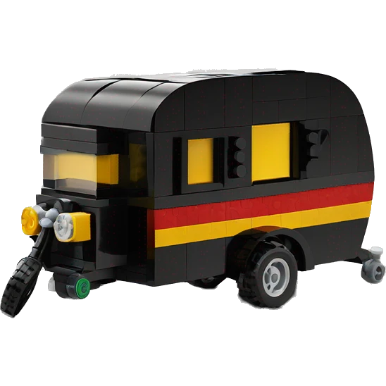 Lego Batman and Scooby and Darth Vader 1790 horseless caravan  emoji