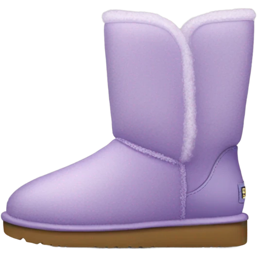 light purple uggs emoji