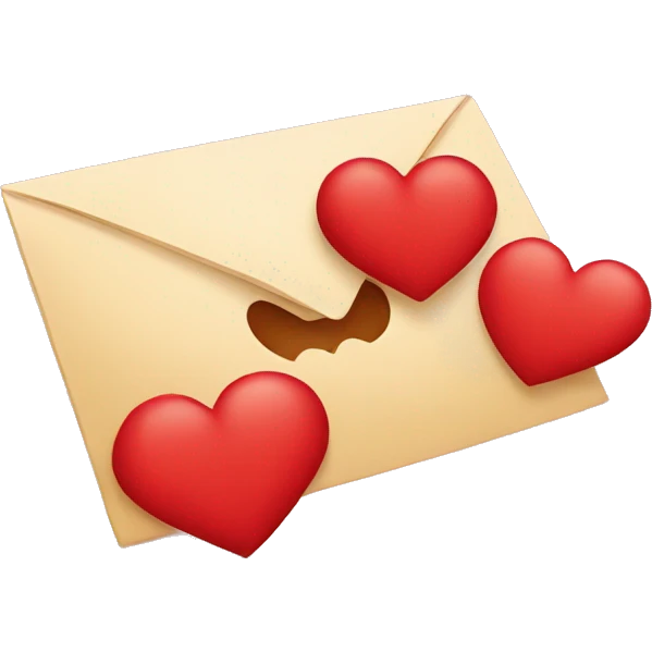 coeur avec la lettre L emoji