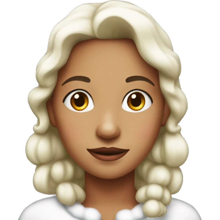 Young ms claus emoji