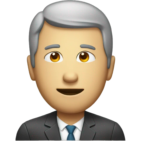 man with TV head emoji