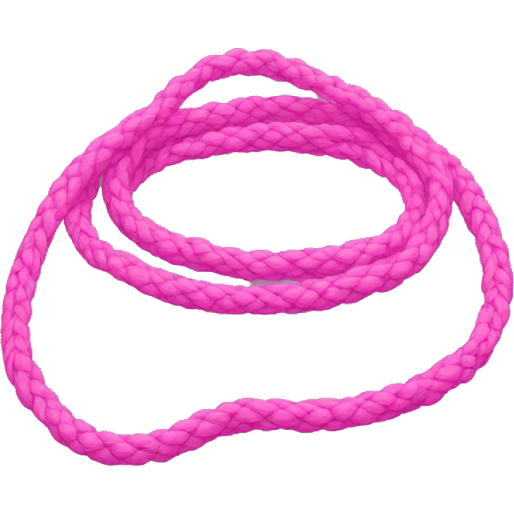 pink lasso emoji