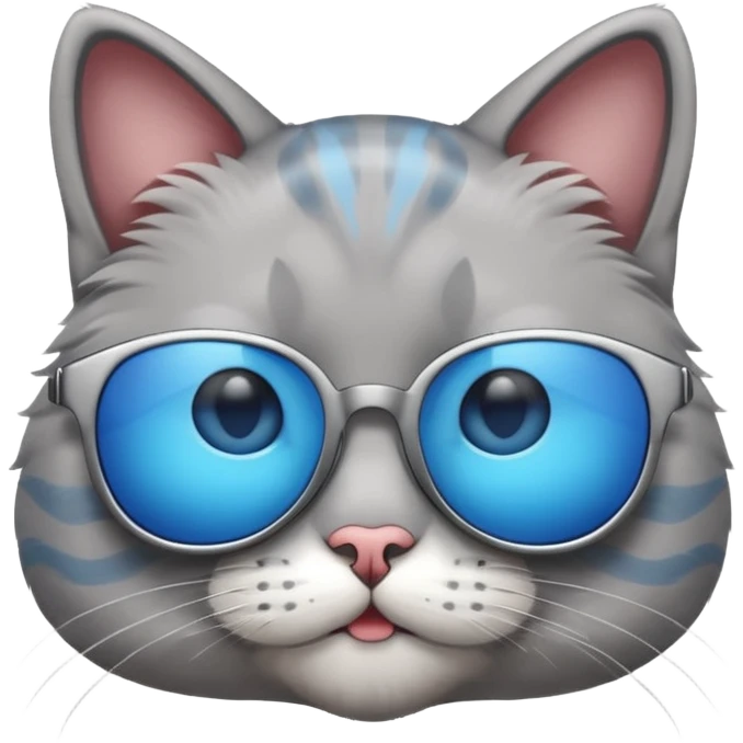 Cat wearing sunglasses emoji