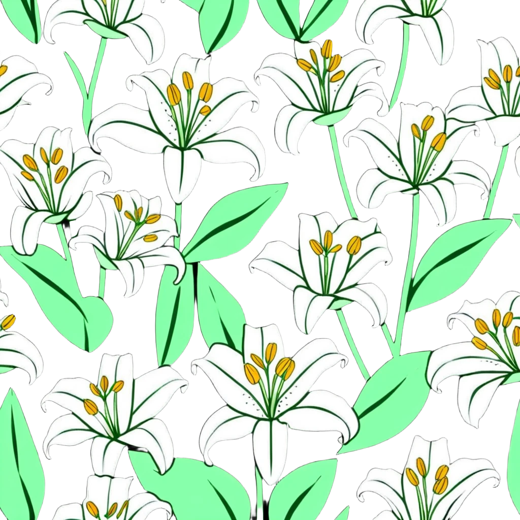 lilies emoji