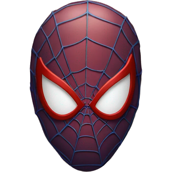 Half  spiderman half vemon emoji