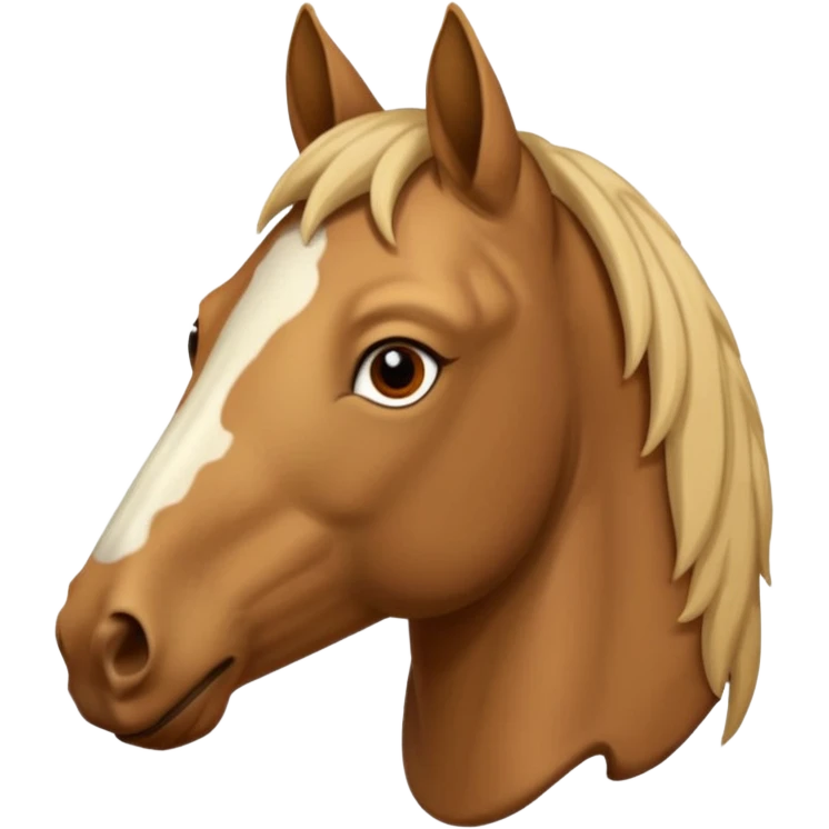 Persona con cabeza de caballo emoji