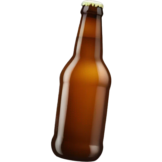 hand bottle beer emoji