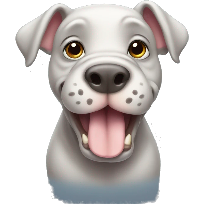 hippo dog emoji