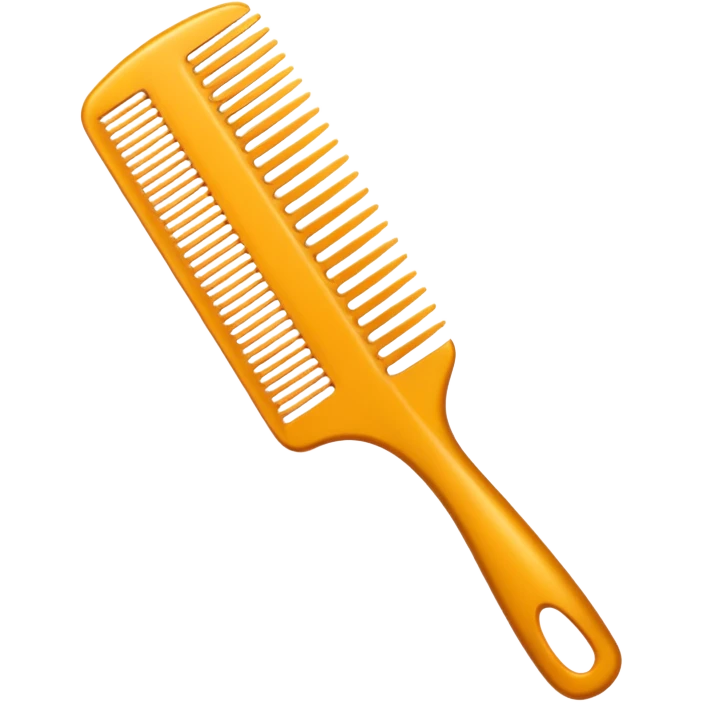 hairdressing comb emoji