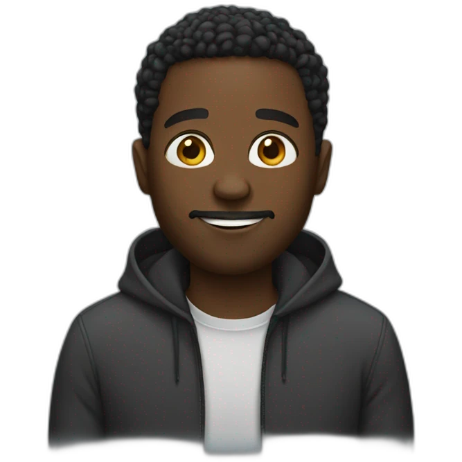 Black man emoji