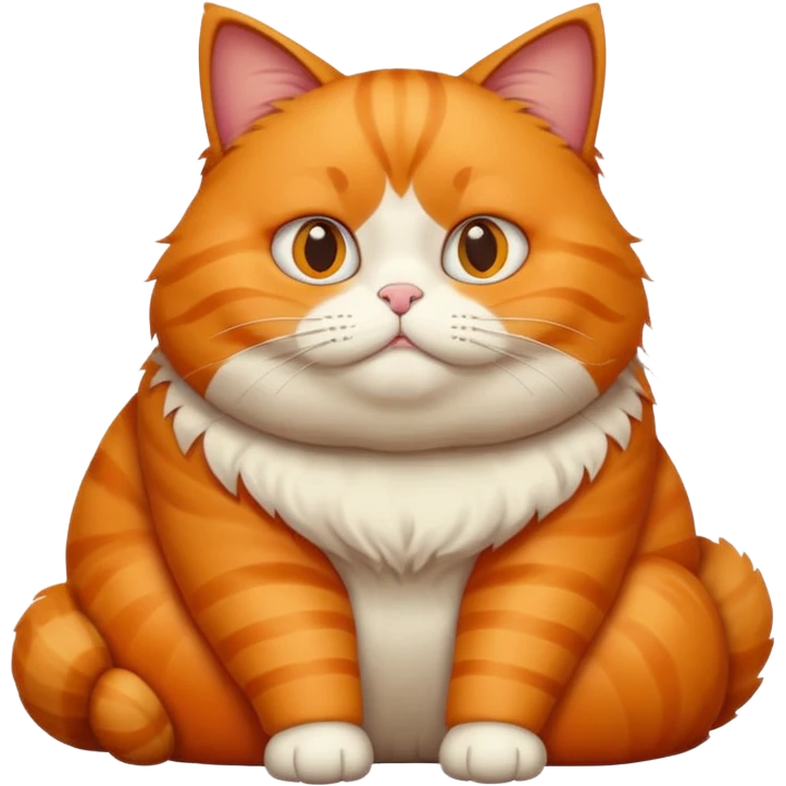 Fat cat emoji