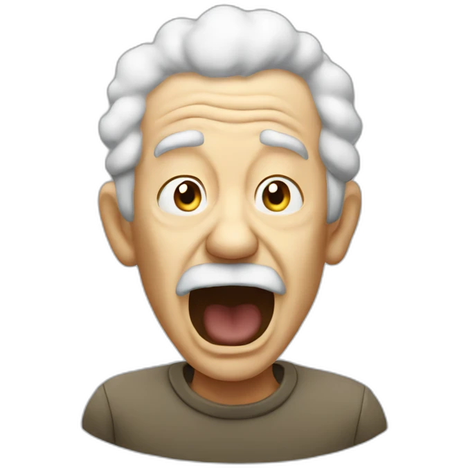 Old man yells at cloud emoji