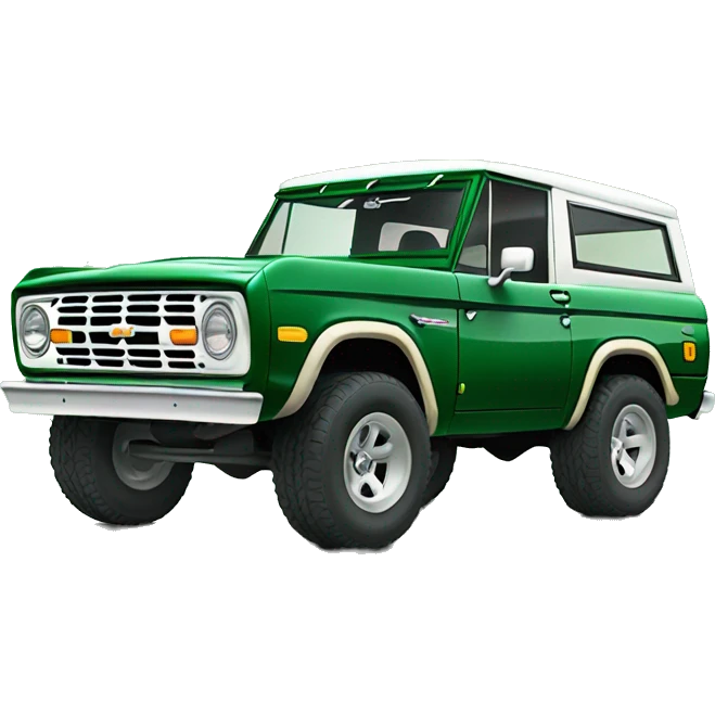 green ford bronco emoji