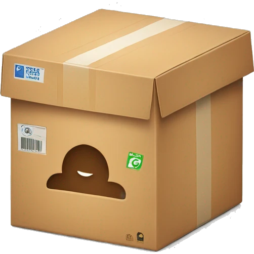 Delivery box emoji