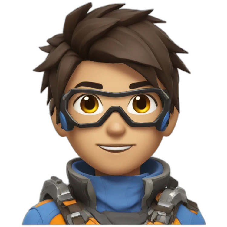 tracer from overwatch emoji