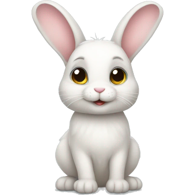 cute bunny emoji
