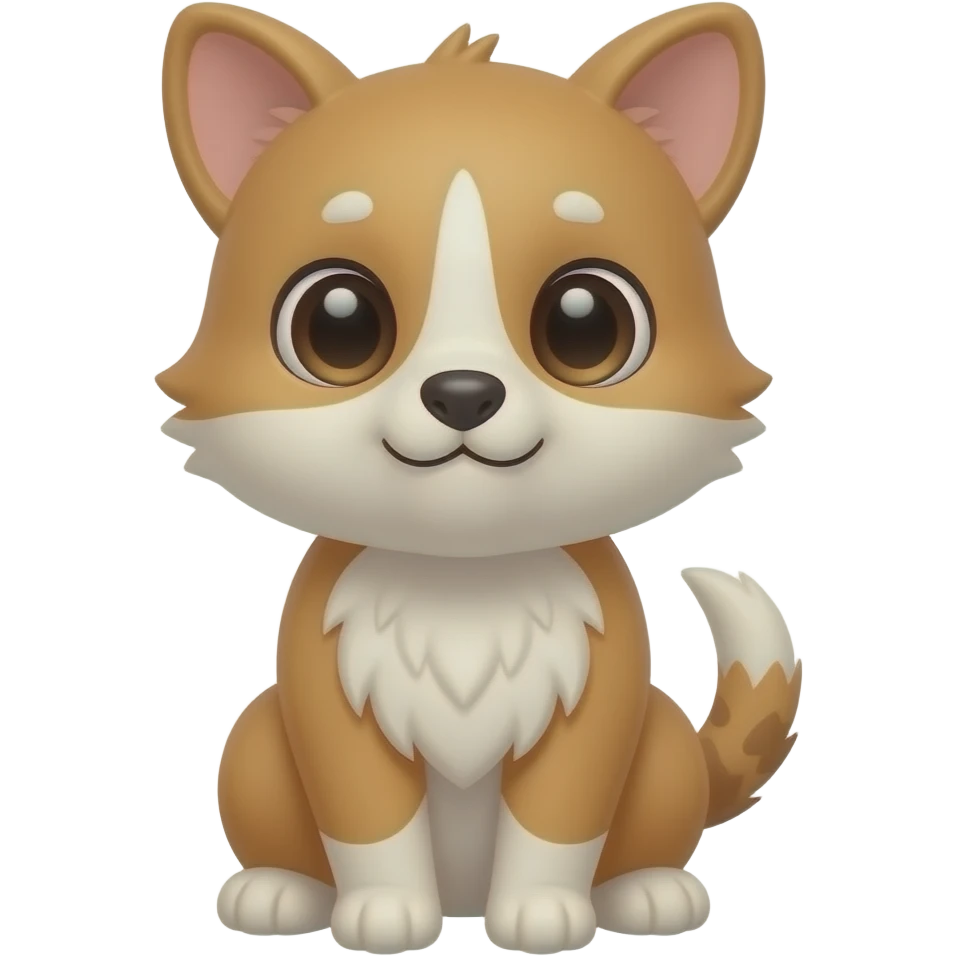 Tatlı bir hayvan emoji