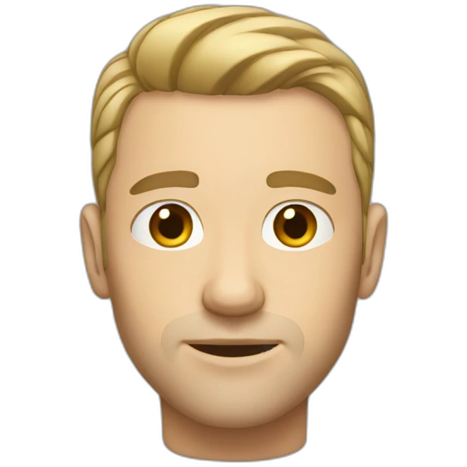 white man with stubble and undercut emoji