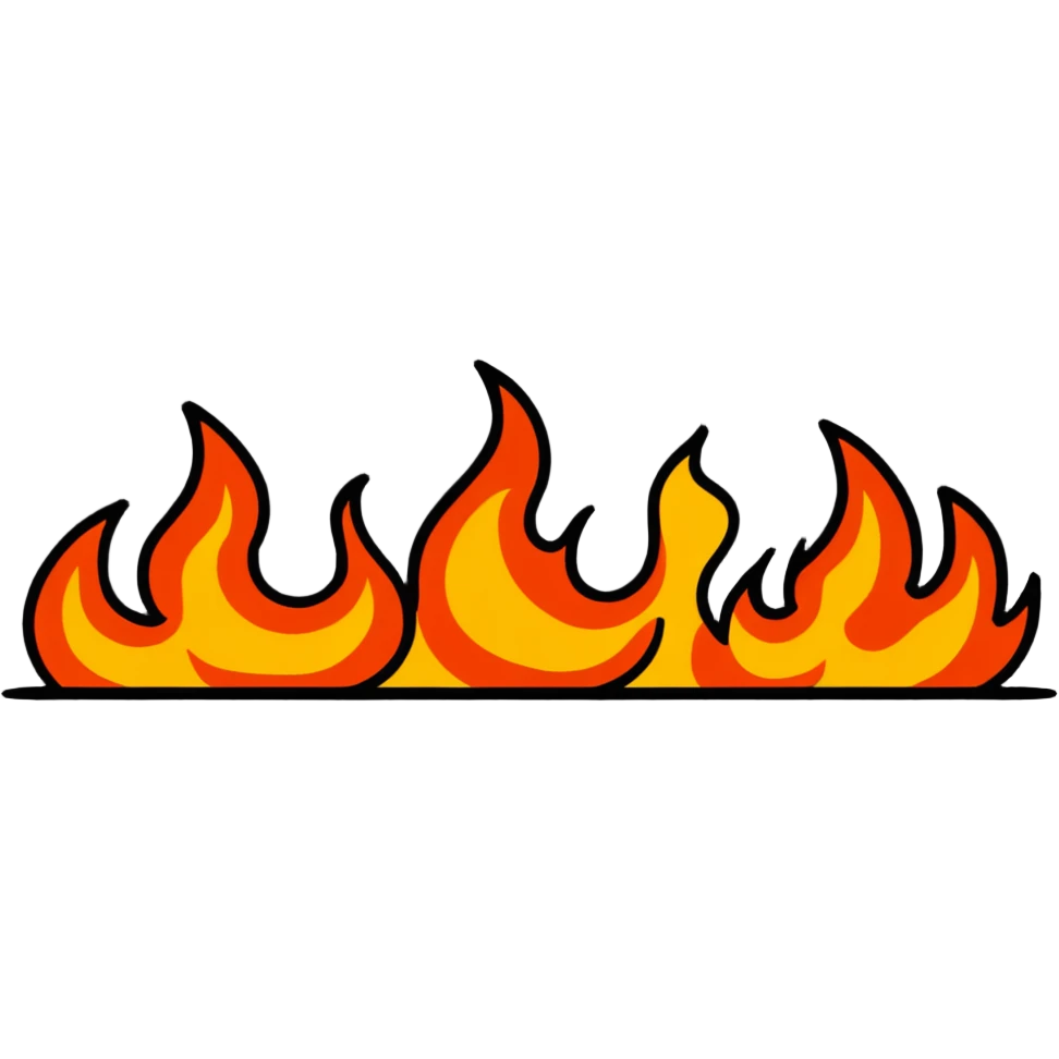 fire flame emoji