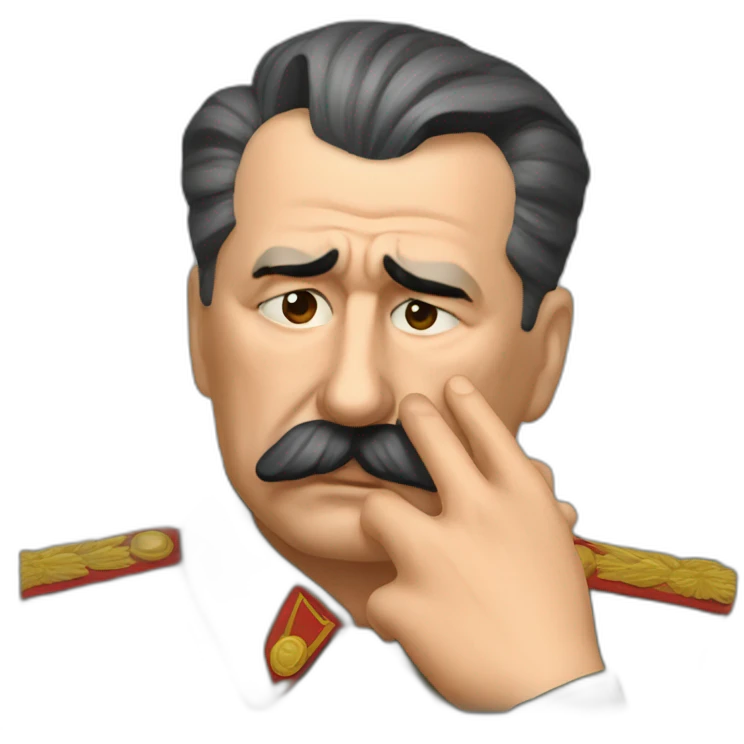 Stalin facepalm emoji