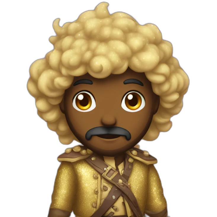 glitter wearing bard-barian emoji