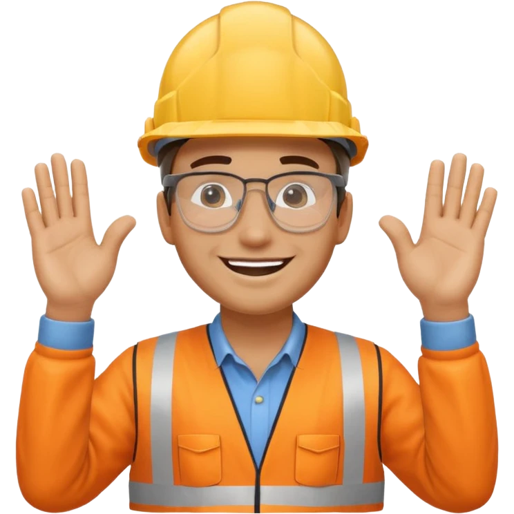 clap hand with men head in between slap hard emoji