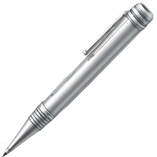 silver mechanical pencil  emoji